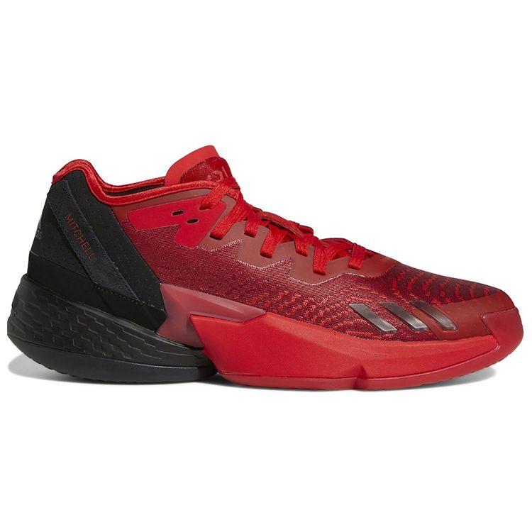adidas D.O.N. Issue #4 Future of Fast Unisex Sneakers Red Vivid-Red Core-Black GX6886