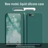 Apple iPhone 7 Liquid Silicone Case - Drop-proof, Skin-friendly, Simple Style, Pure Color, Full Wrap, Protective High-end Cover.
