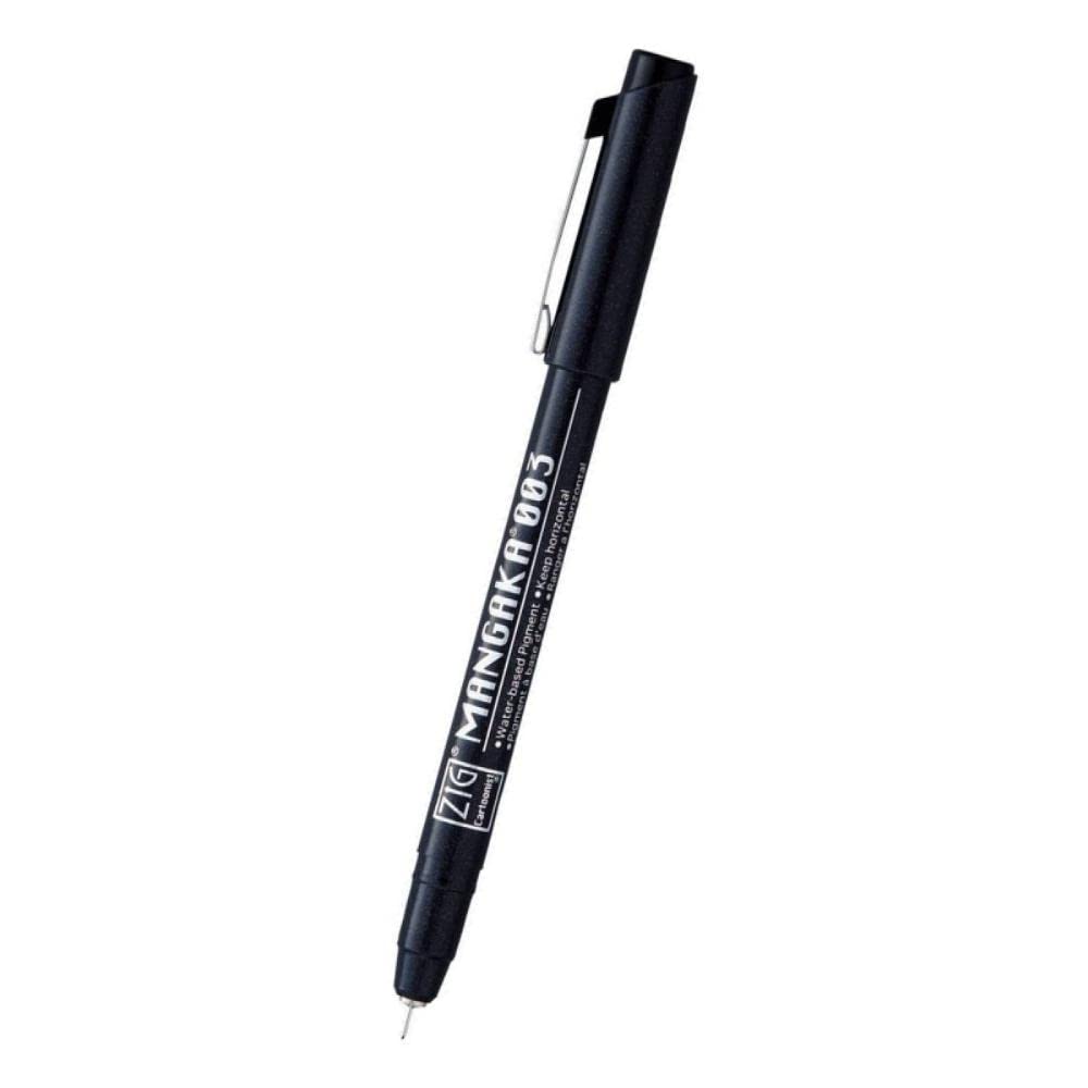 

Kuretake ZIG Mangaka Black Cartoonist, 003, (CNM-003-010) чёрный