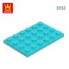 Non-Toxic 31Pcs/Lot 3032 4X6 Basic Plate Board Building Blocks Moc Parts Compatible With Bricks Educational Children'S Toys Gift Box