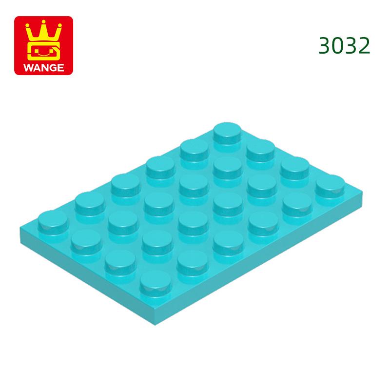 Non-Toxic 31Pcs/Lot 3032 4X6 Basic Plate Board Building Blocks Moc Parts Compatible With Bricks Educational Children'S Toys Gift Box