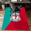 L-LiverpoolPrinted Area Rug Carpet for Bedroom Living Room Home Decor Rugs Mat Non Slip Mat Rug for Bedside