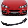 Front Bumper Lip Spoiler 3 Parts Sporty Racing Look Front Bumper Lip Splitter Body Kit for X6 F16 M 