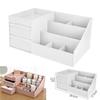 Dormitory Tidy Skin Care Desk Dresser Facial Mask Lipstick Shelf Plastic Box Cosmetics Storage Box Makeup Storage Organizer