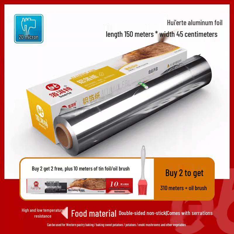 ZISIZ Food-Grade Baking & Roasting Foil
