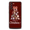 Winter Merry Christmas Phone Case For Samsung Galaxy S24 S23 S22 S20 S21 FE Ultra S24 S23 S10 S10E S9 S8 Plus 5G Phone Cover Bag