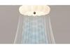 Antique-Style Cream Ceiling Fan with Invisible Light Fixture for Living Room, Bedroom, or Dining Room