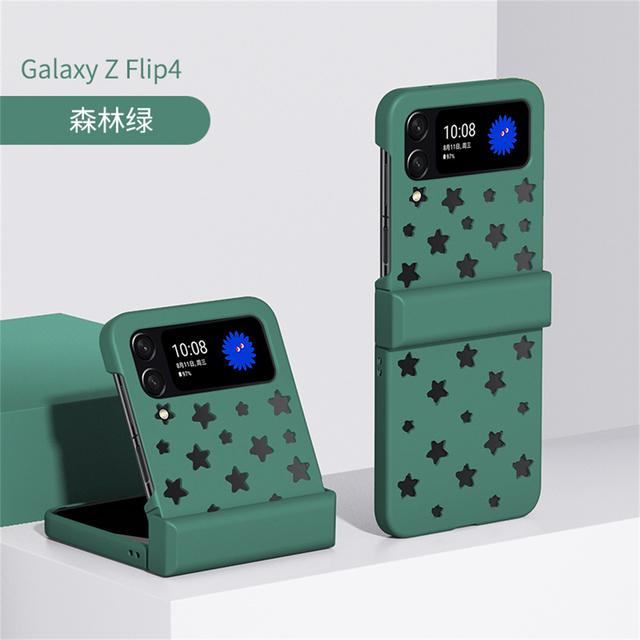 Korejský luxusní hvězdný kryt na telefon s plným displejem pro Samsung Galaxy Z Flip 3 5g Z Flip3 Zflip3 Zflip4 Zfflip 3 4