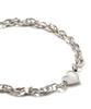 Polalita Surgical Chain Heart Bracelet (Plt-Br-004_Sv)