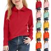 Kids Long Sleeve Shirt School Uniform Shirts For Boys