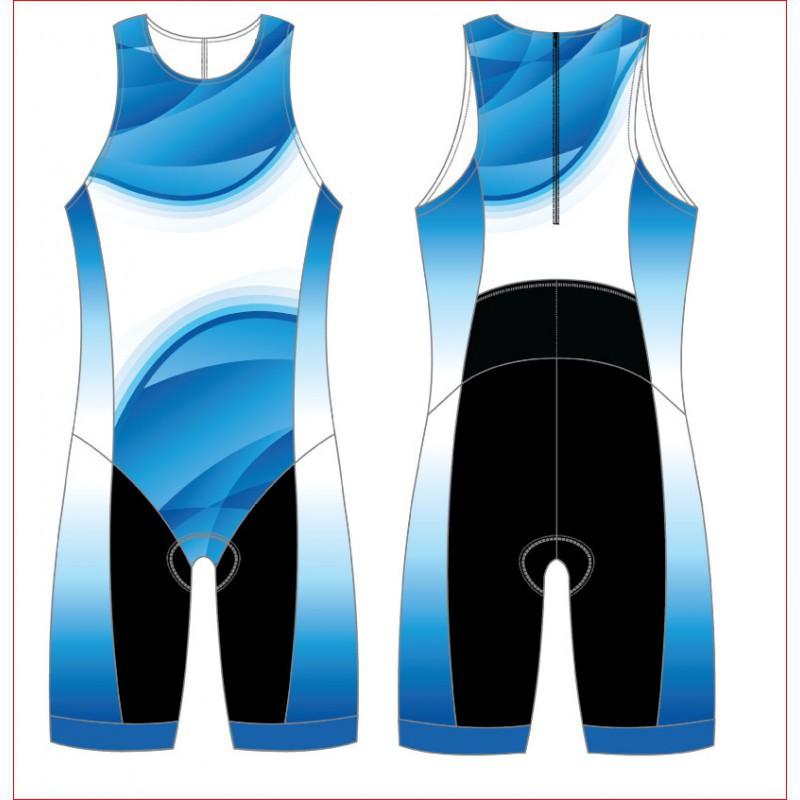 Mountain Road Cycling Suit Triathlon Moisture Absorption Sweat-wicking One-piece Tight-fitting Sportswear Design