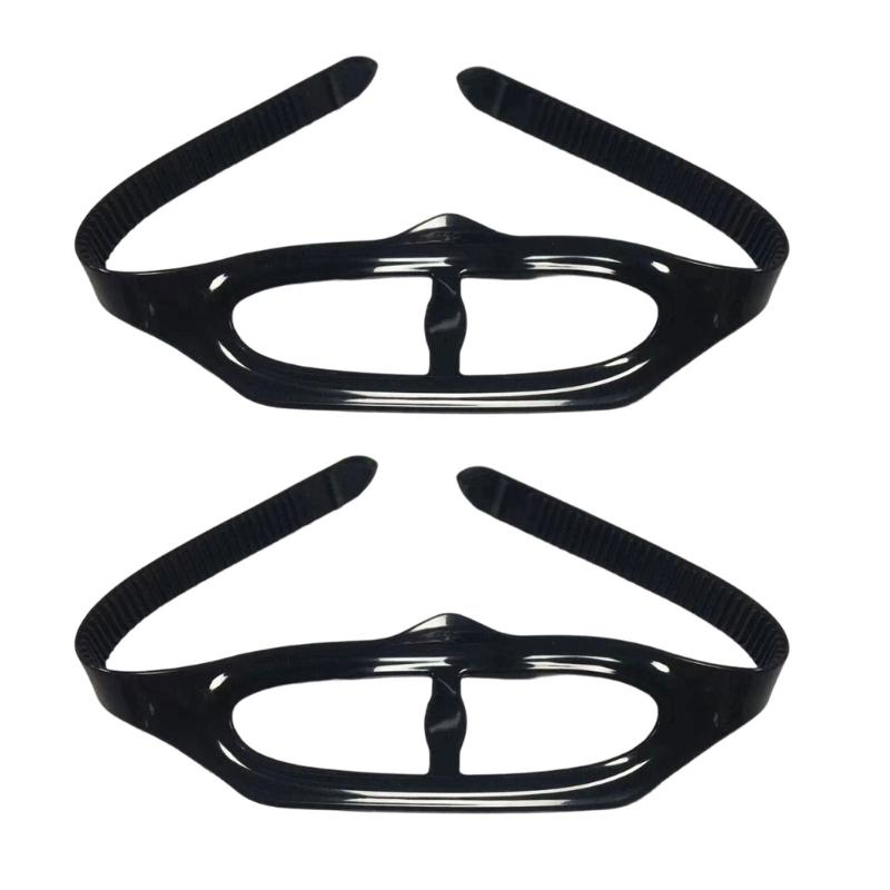 2-Pack Universele Siliconen Duikmaskerbanden Snel Verstelbaar Duikmasker Hoofdbanden Voor Snorkelen Zwemmen En Watersporten