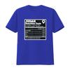 Womens Tribe Of Judah Nutrition Facts Hebrew Israelite T Shirt White Small vintage Washed Breathable Soft Unisex Versatile