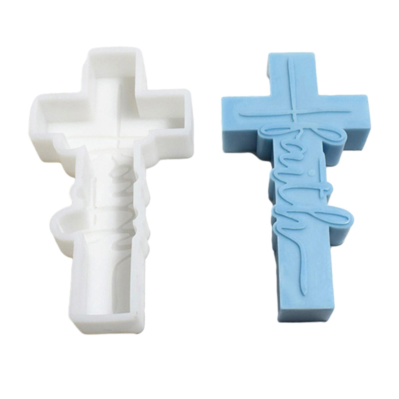 

Формы для свечей на Хэллоуин Формы для крестообразных свечей для изготовления свечей, мыла, шоколадного торта, помадки, украшений на Хэллоуин своими руками S