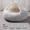 Universal Cat House & Bed: All-Season Enclosed Pet Bed for Cats & Dogs, Cozy Winter Warmth