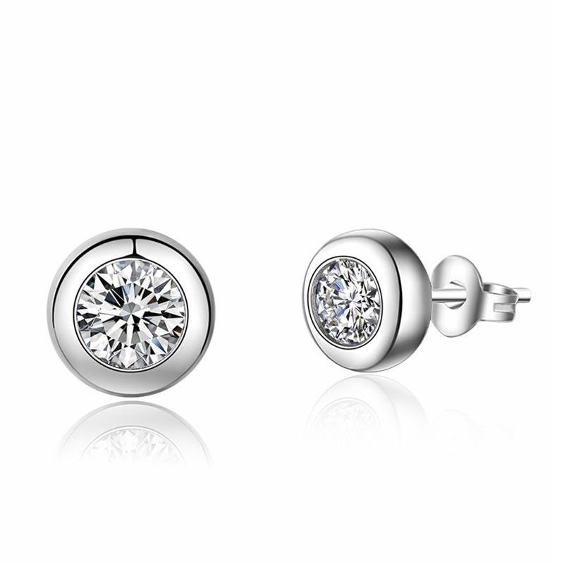 925 Sterling Silver Hot Snake AAA Zircon Stud Earrings For Women Exquisite Student Girlfriend Jewelry Accessories Wedding PartyGood product