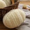 Eco-friendly Oval Natural Luffa Bath Scrub Pad Biodegradable Plant Fiber Body Exfoliator for Gentle Shower Cleansing