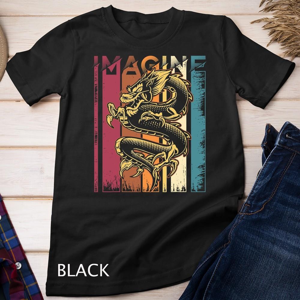 

Imagine Dragon Vintage Cool Art T-Shirt Unisex T-shirt XL