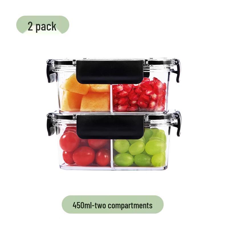 

Ruhan Portable Fruit & Meal Container Set (2-Pack)