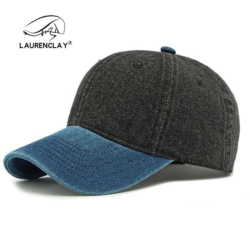 Fashion washed denim baseball cap women's simple outdoor sunscreen personalized color matching cap men's sunshade tide