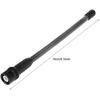 16cm Professional   Male BNC Flexible Spring   UHF for   IC V9   Ham Radio(Black )