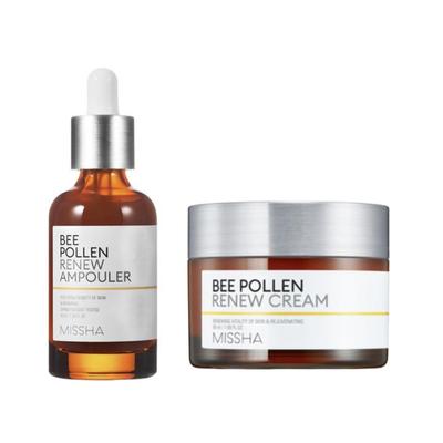 Bee Pollen Renew Set: Cream 50ml + Ampouler 40ml