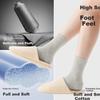 HLA Socks Unisex Mid-Calf 100% Cotton Deodorant Anti-Pilling Solid Color Sports Casual Mid-Length Socks 5 Pairs Pack