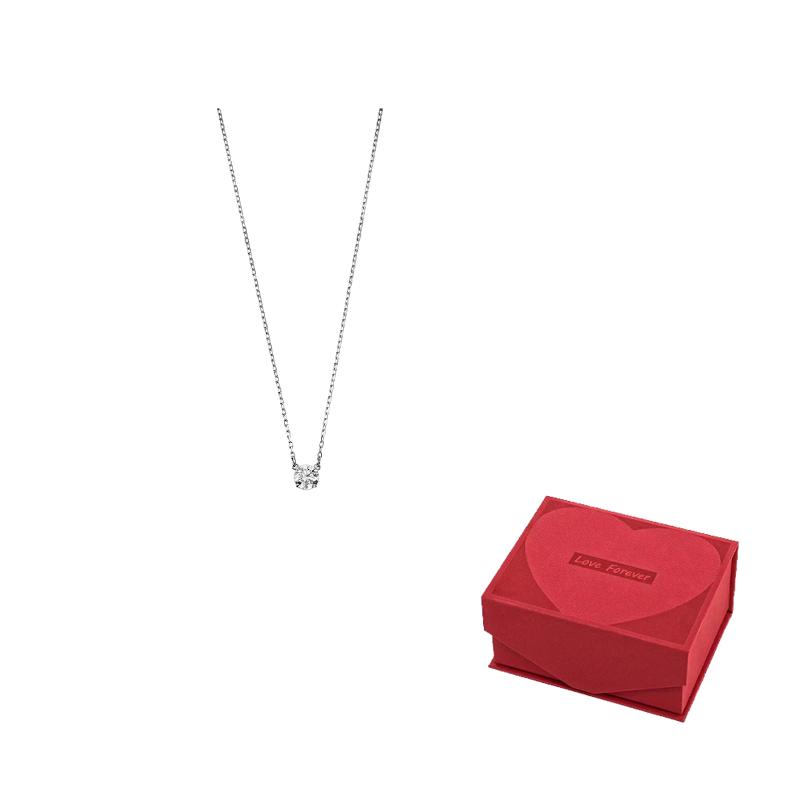 Swarovski Stilla Attract Necklaces Womens Silver F-Love Red Gift Box
