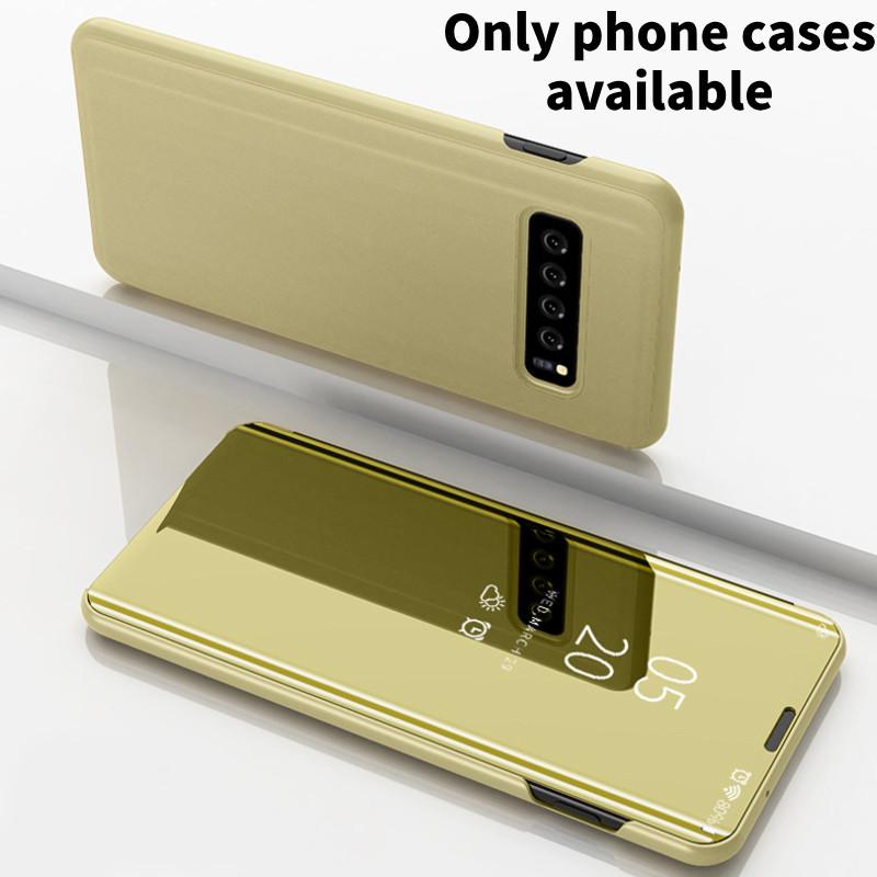 For Samsung Ultra Mirror Finish Phone Case With Stand And Drop Protection For Galaxy Series
