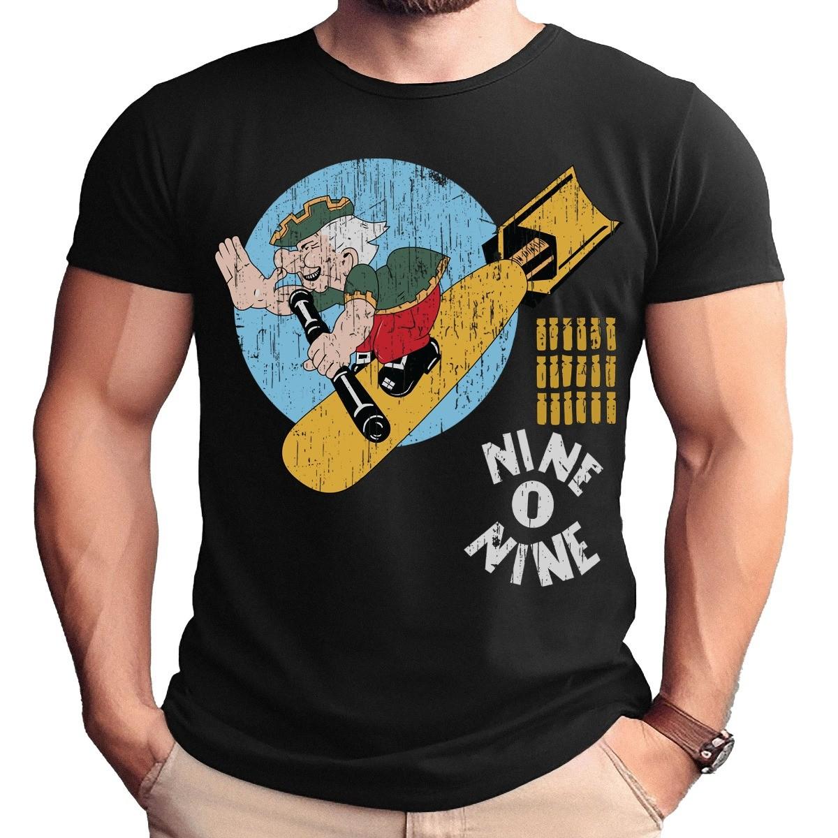 B-17 Flying Fortress Nine-O-Nine Nose Art Distressed Adult Shirt XL