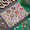 Christmas Nail Charms Lovely Snowman Nails Art Charms Nail Supplies Santa Claus Nails Art Decorations for Women Girls