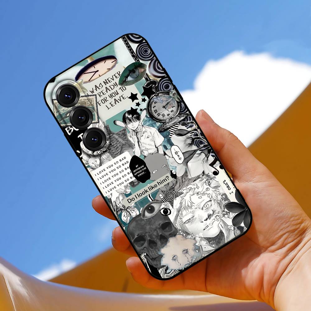 The Summer Hikaru Died Phone Case Silicon Phone Case For Samsung S24, S25 S22,S30,Note20,Lite,Ultra,Shockproof, Black,Case