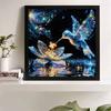 New Arrival 5D DIY Full Circle Diamond Painting "Crystal Birds and Flowers" Embroidery Cross Stitch Home Decor Gift