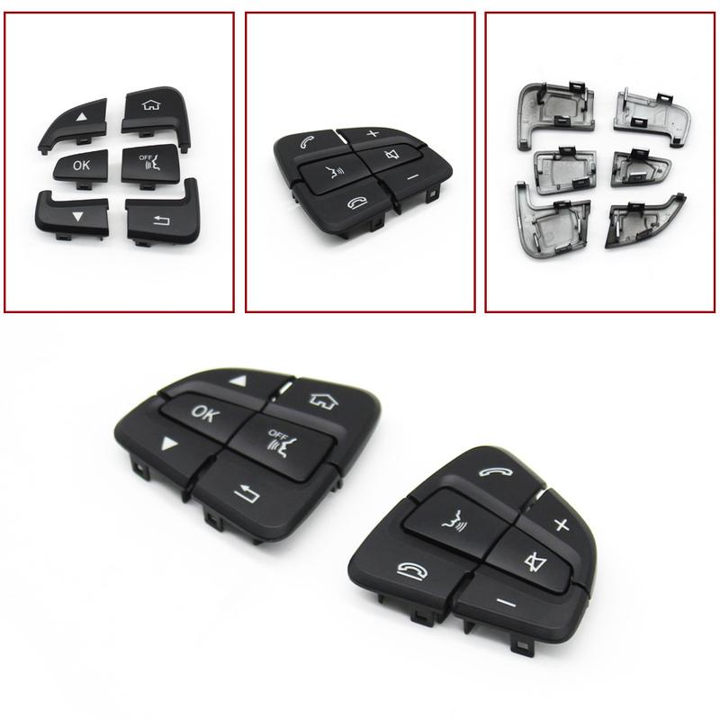 Car Steering Wheel Buttons Multi-function Control Switch Button Cover For Mercedes Benz V Class W447 W448 AMG GT W190 0999050151