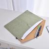A4 Magnetic Button Linen-Feel Felt File Bag & Stationery Set for Office, Meetings, or School - A5 Document Storage