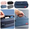 Multi Layer Partition Stationery Bag Large Capacity Pen Bag Simple Pencil Case