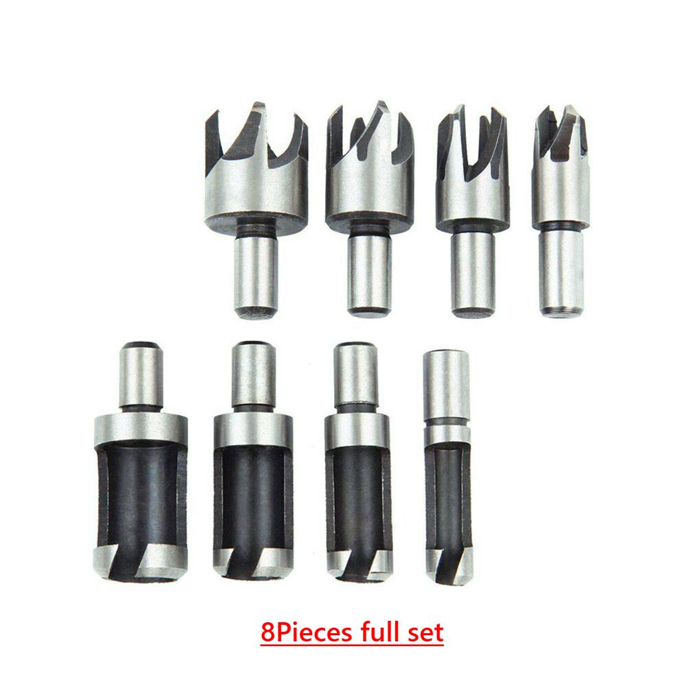 Wiertła do wycinania kołków drewnianych Frezy do wycinania otworów pod kołki Tenon Dowel Maker 5/8" 1/2" 3/8" 1/4" 6mm 10mm 13mm 16mm