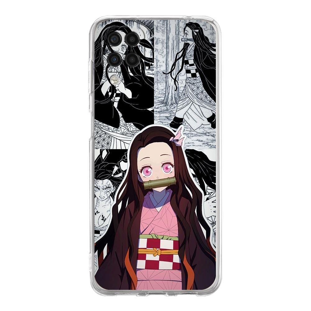 Husă Telefon Demon Slayer Kimetsu no Yaiba Pentru Samsung A51 A71 A21S A12 A11 A31 A41 A01 A03S A13 A33 A73 A53 A52 A32 5G A23