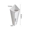 Triangle Flower Wrapping Paper Box Bouquet Packaging Material Bag Hug Bucket Arrangement Graduation Wedding Party Decor Supplies