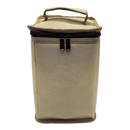 Camping Lantern Gas Tank Storage Bag with Zipper Soft Lining Large Capacity Portable Gas Tank Container Carrying Bag