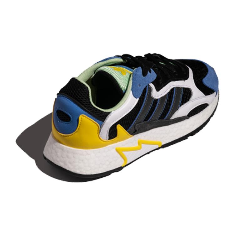 Adidas Originals TRESC Run BR Low top Casual Shoes Men's Black Blue Yellow FV4710