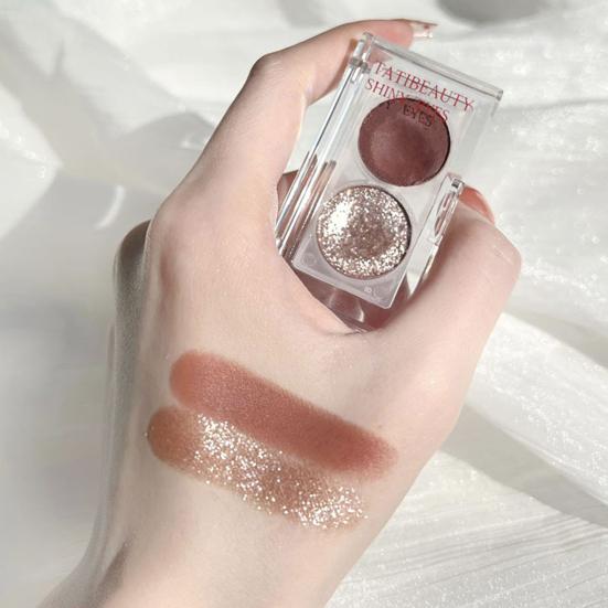 

Водостойкий макияж Тени для век Тыквенный оттенок Практичные блестки Косметическая палитра 1