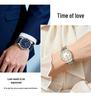 OFNS Large Dial Luminous Quartz Watch with Calendar, Waterproof Digital Design for Seniors