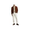 Polo Ralph Lauren Slim Fit Long Sleeve Polo Shirt Men tops Beige Gray MNPOKNI16823456-250