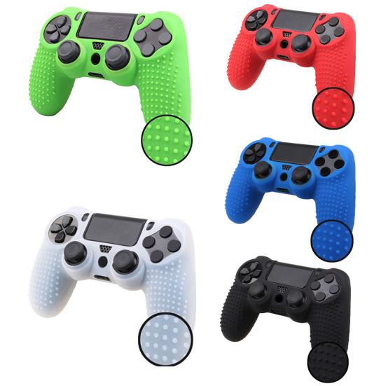 Soft Silicone Case Cover Thumb Grip Caps for PS4/PS4 Slim/Pro Game Controller
