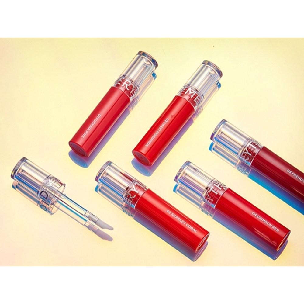 Merry Sword Lil Tattoo Water Lip Tint 2.7g, Crimson Red, 1 Pc.