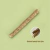 3pcs Simulated Scallion Shape Cat Toys with Natural Silver Vine Stick Pet Pet Chew Toys Cat Teething Products Cat Teasing Toy