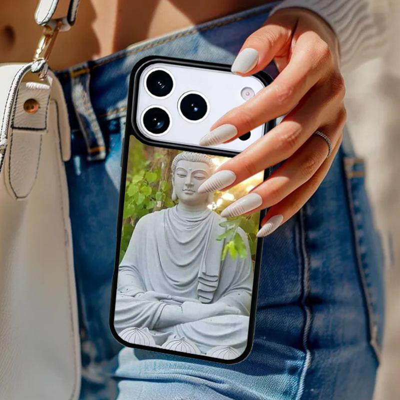 Shakyamuni Buddha Phone Case For iPhone 17 Air 14 15 13 12 Max Cover For Apple 16e 11 Pro Max Plus Coque