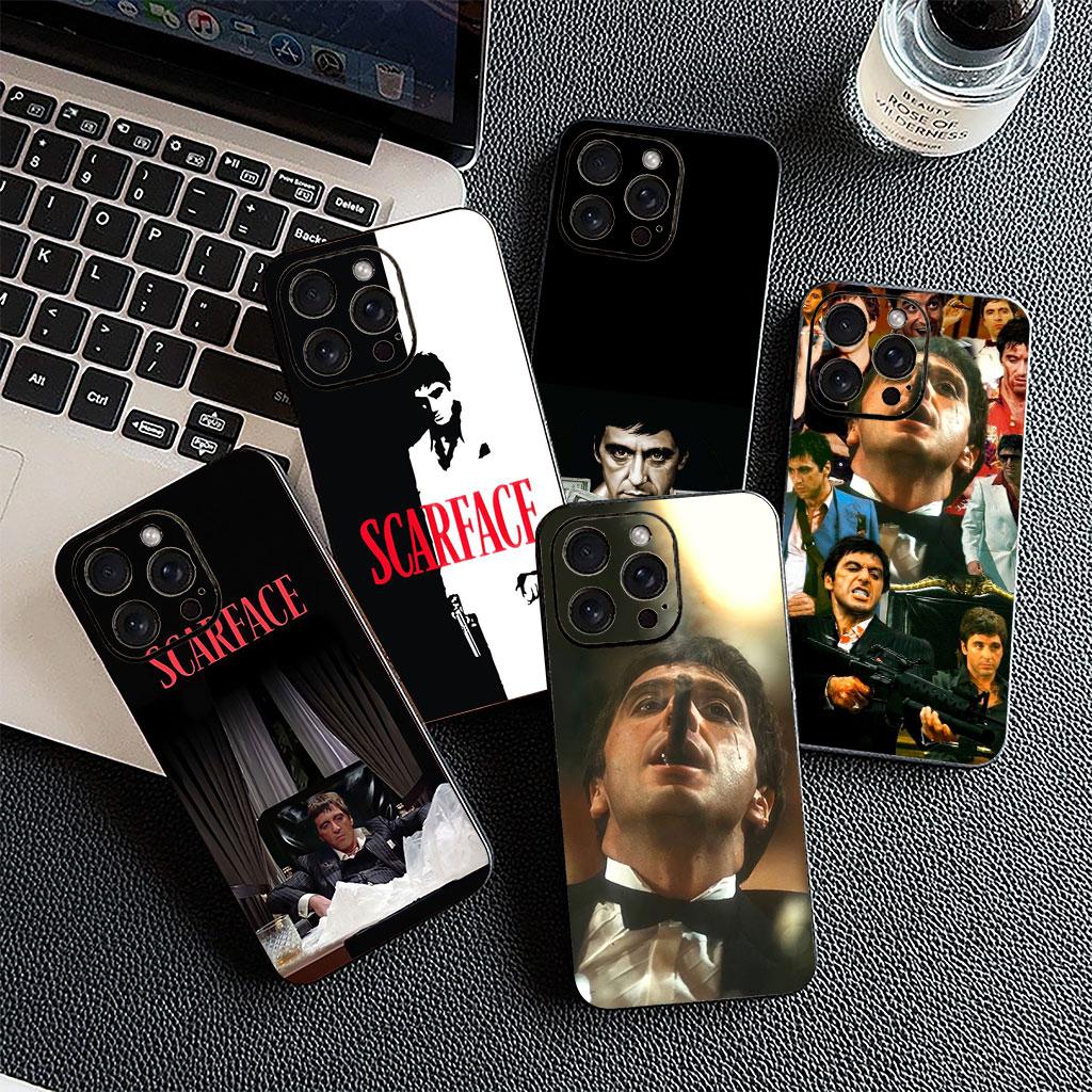 Scarfaces Al Tonys Pacinos Montana for Motorola Moto Edge 50 One 30 Fusion 40 neo Ultra Pro 20 Lite G50 G85 G84 E15 E14 Case