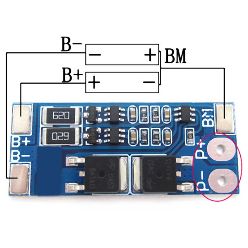 

Плата захисту зарядного пристрою Li Ion Bms Balance 18650 1 Pc